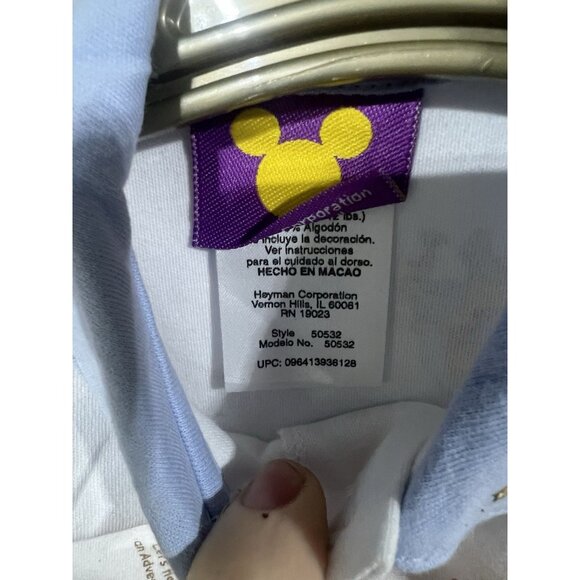 Vintage NWT Disney Winnie the Pooh Baby Romper 0-3 Month Made in Macau 90s - Picture 3 of 4